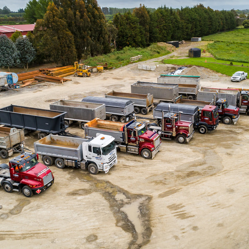 The McEwan Haulage Trucks