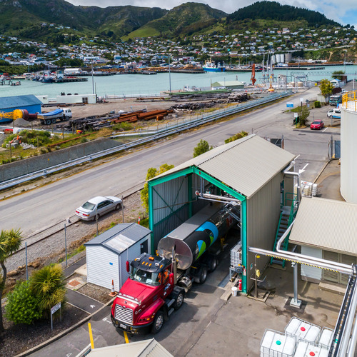 Birds eye view of McEwan Haulage