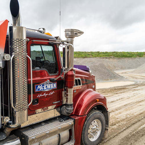 McEwan Haulage on the job